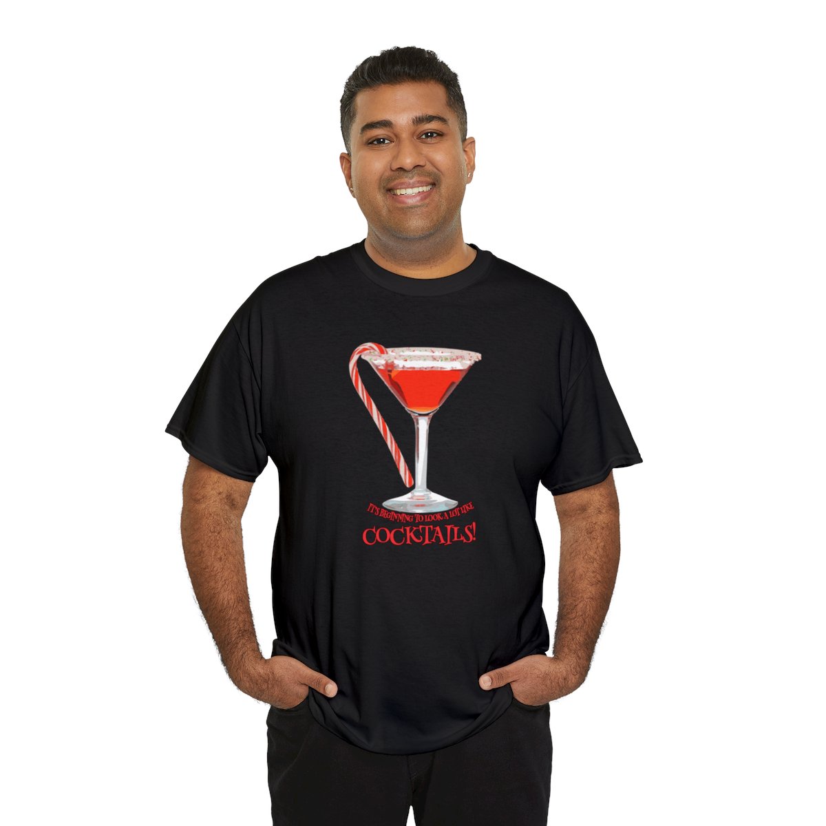 It's Beginning to Look a Lot Like Cocktails Tee - Image 20