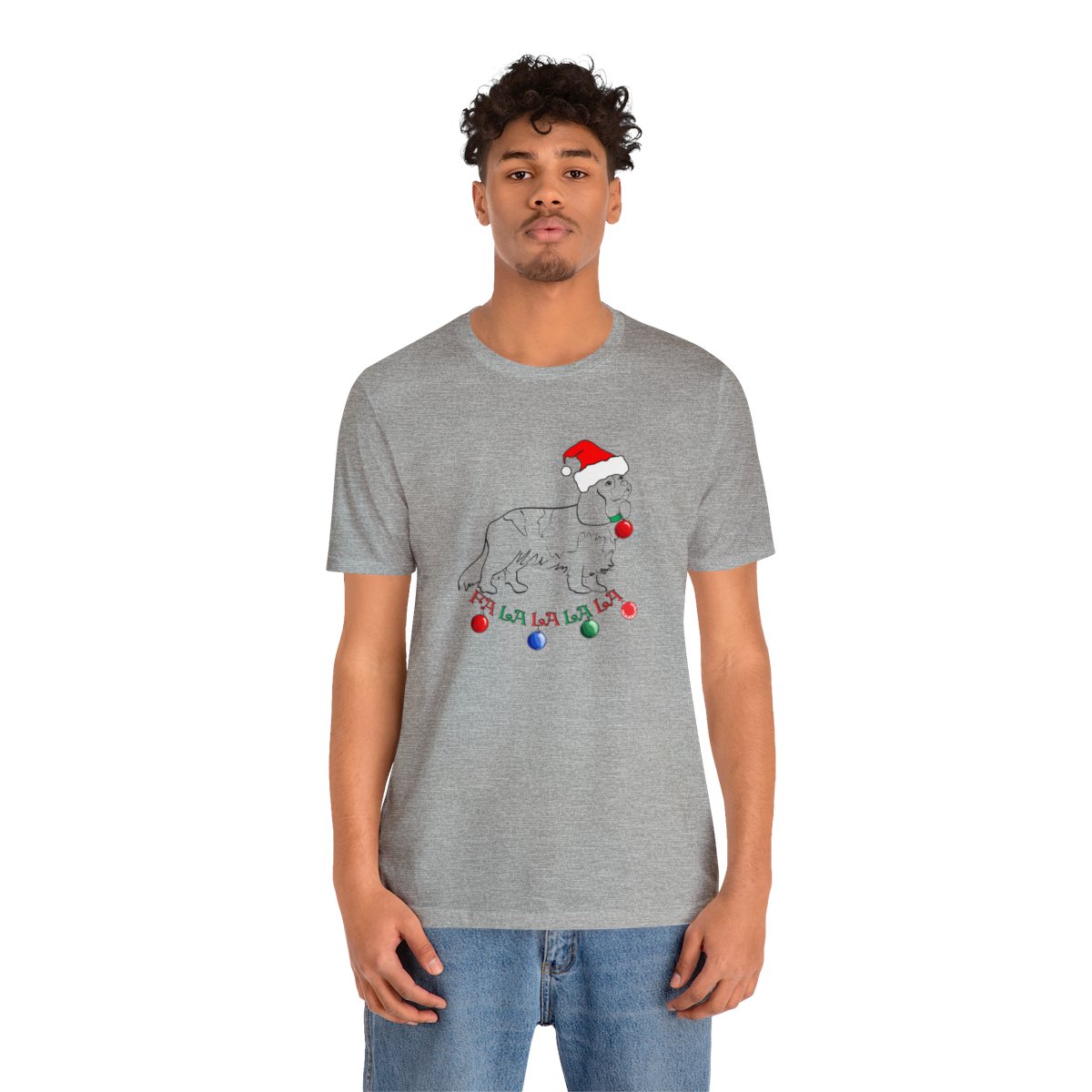 Christmas Cavalier King Charles Spaniel Christmas Unisex Tee - Image 16