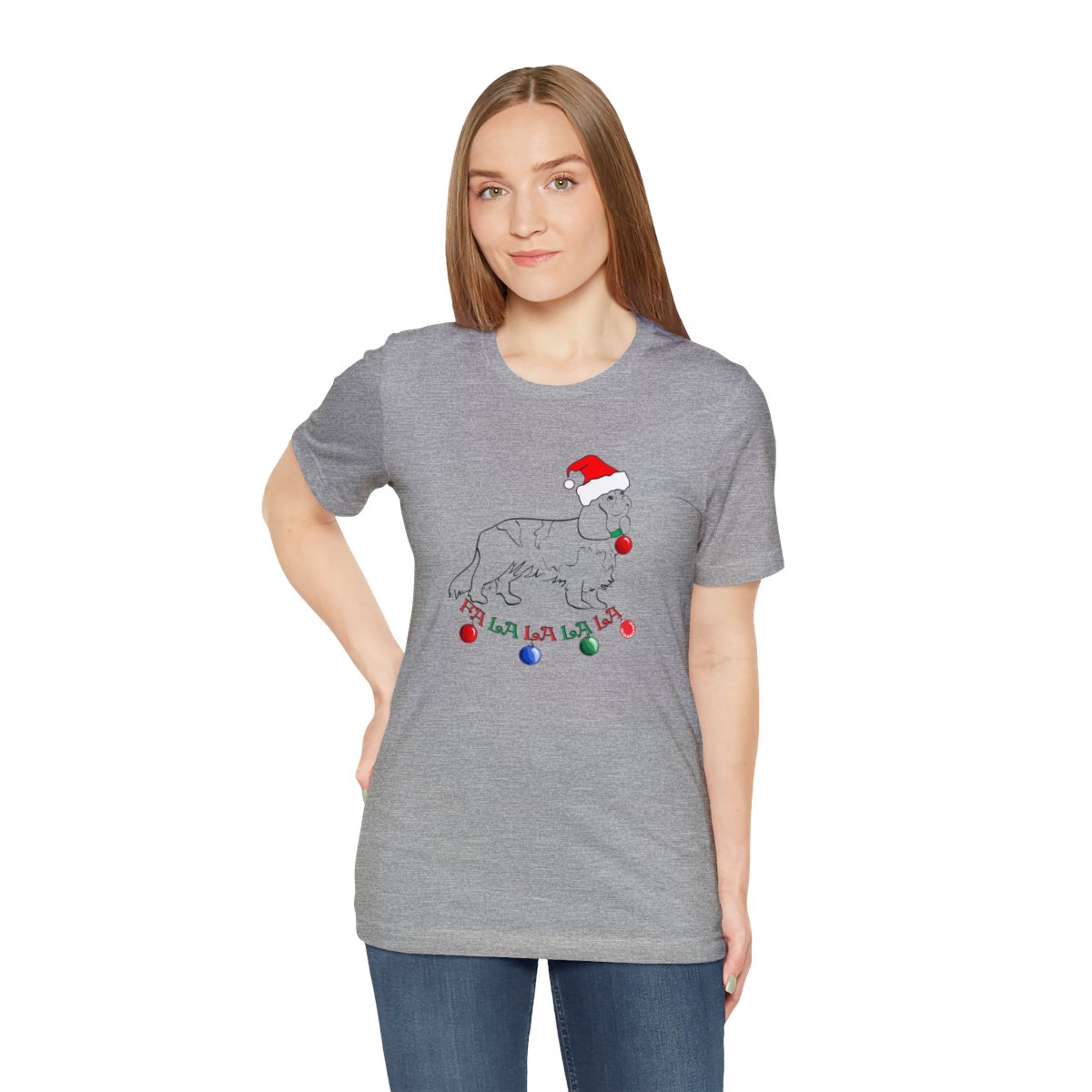 Christmas Cavalier King Charles Spaniel Christmas Unisex Tee - Image 17