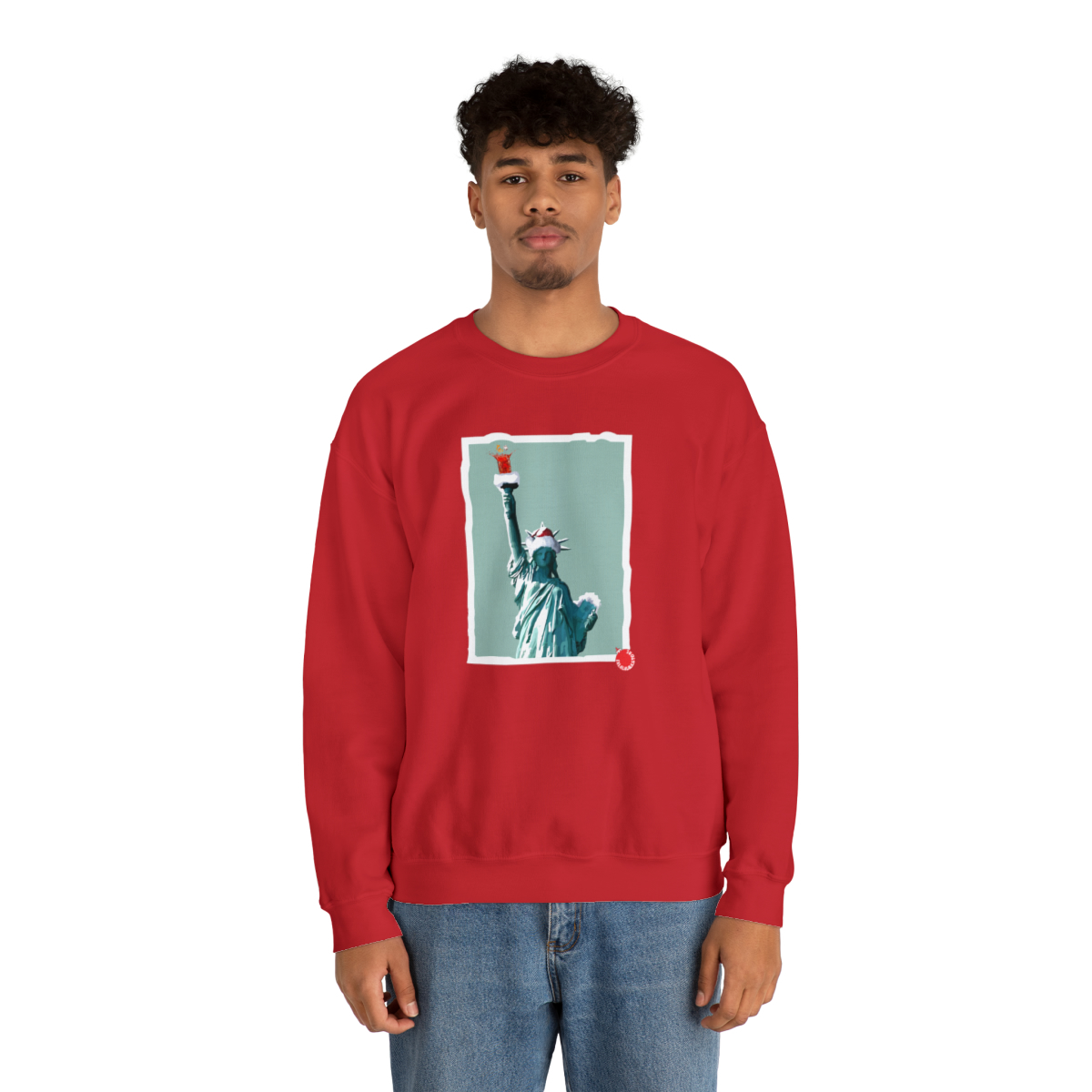 Lady Liberty Christmas Toast Sweatshirt - Image 18