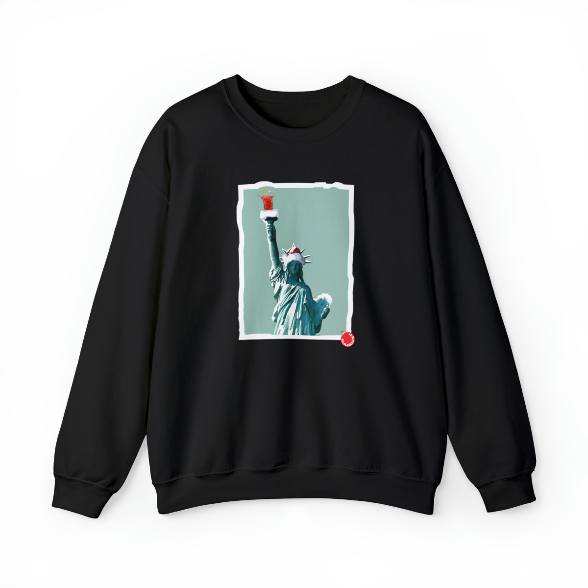 Lady Liberty Christmas Toast Sweatshirt - Image 8
