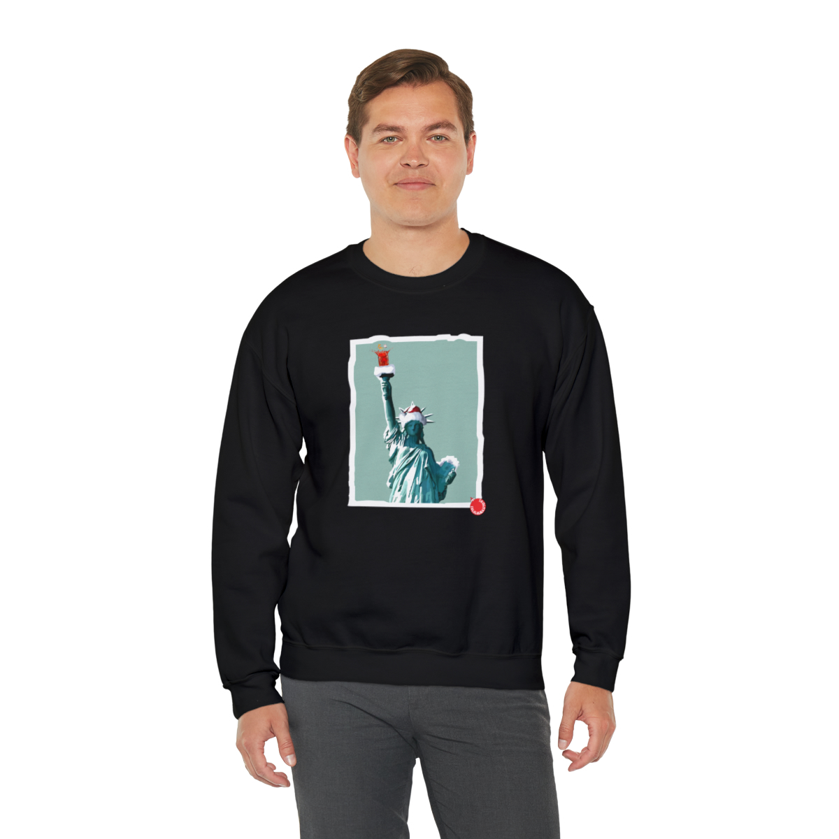 Lady Liberty Christmas Toast Sweatshirt - Image 12