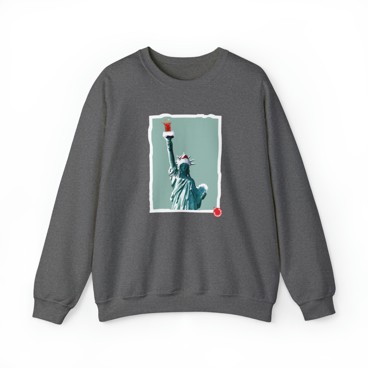 Lady Liberty Christmas Toast Sweatshirt