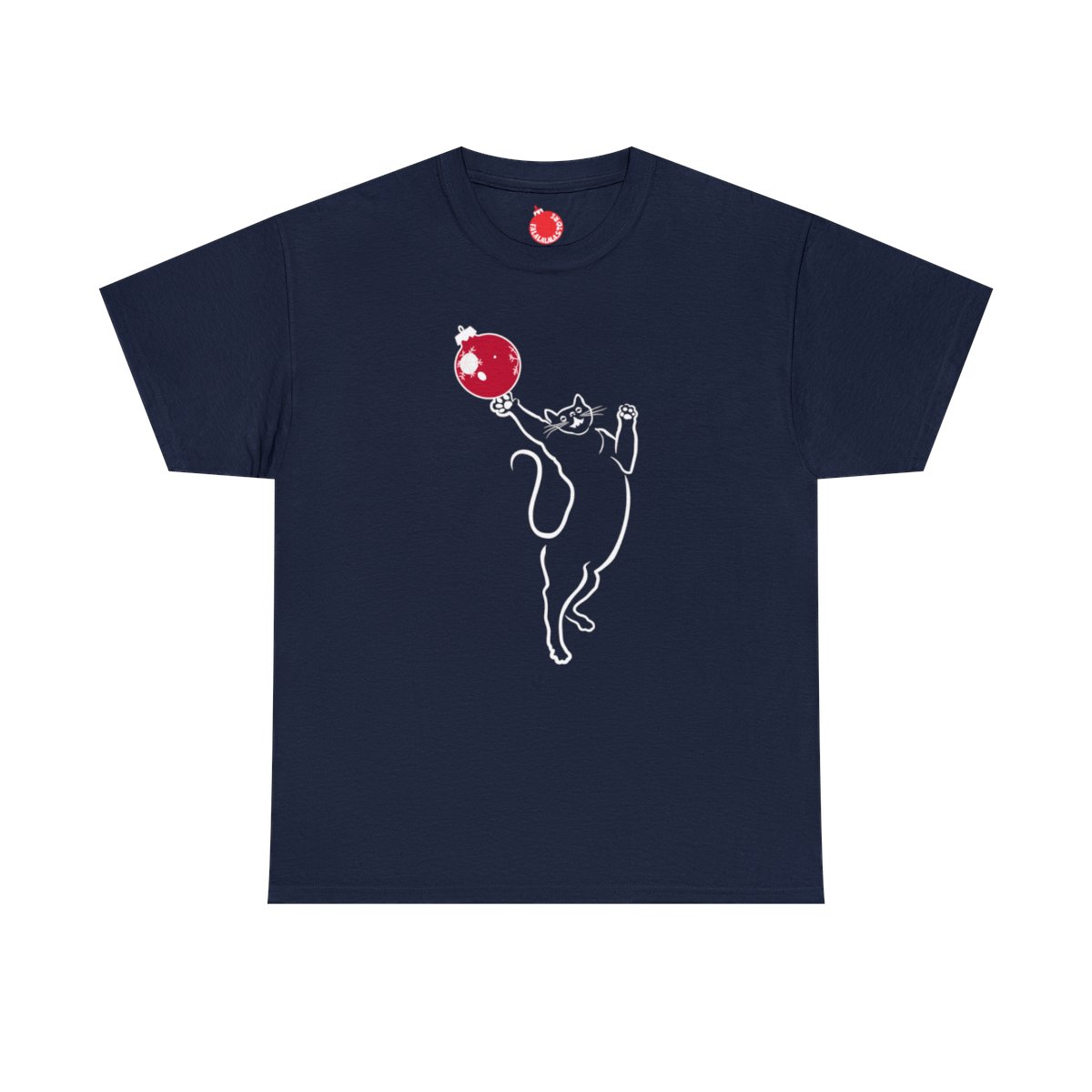 Christmas Cat Unisex Tee
