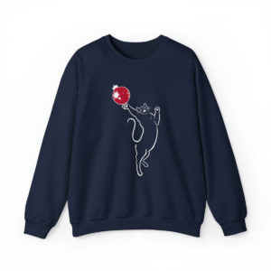 Christmas Cat Unisex Sweatshirt