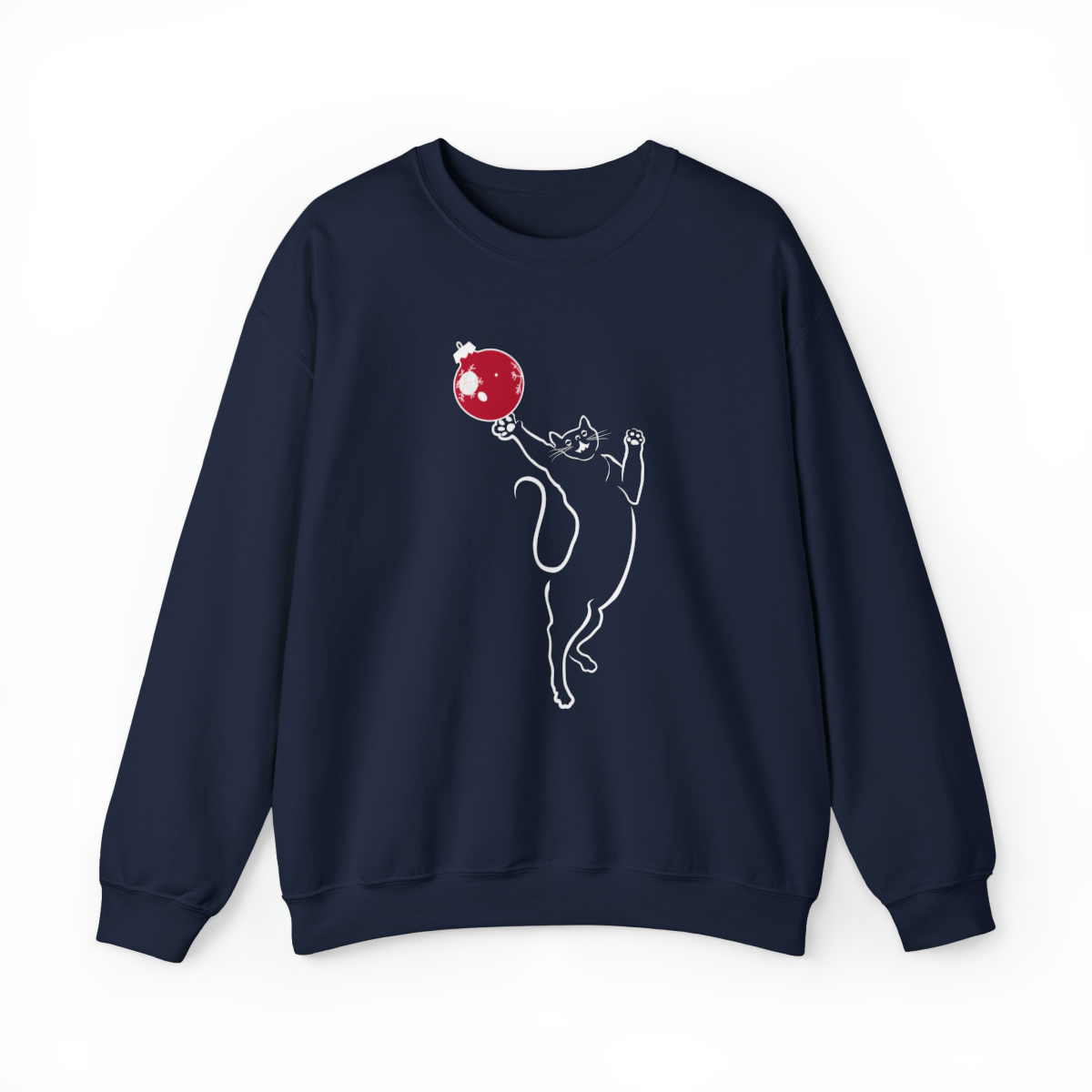 Christmas Cat Unisex Sweatshirt