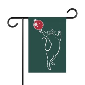 Christmas Cat  Garden & House Banner